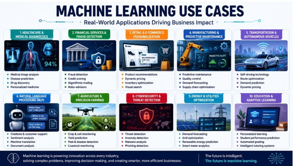 Machine Learning Use Cases: Real-World Examples